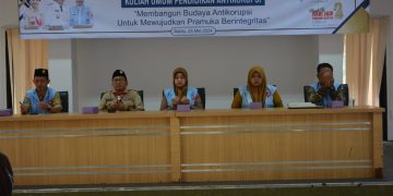 Pemprov Banten dan FORPAK Selenggarakan Pendidikan Antikorupsi Bagi Pramuka