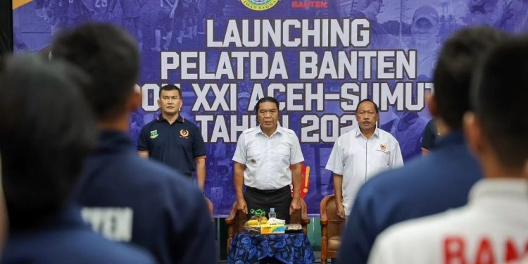 Hadiri Launching Pelatda Banten menjelang PON XXI Aceh – Sumut 2024 Cricket Banten Targetkan emas