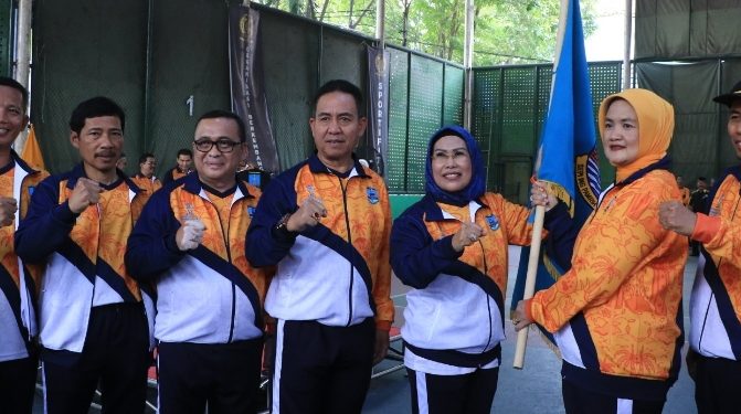 Lepas Atlet ke Popda, Bupati Serang Berharap Bisa Memberikan Yang Terbaik