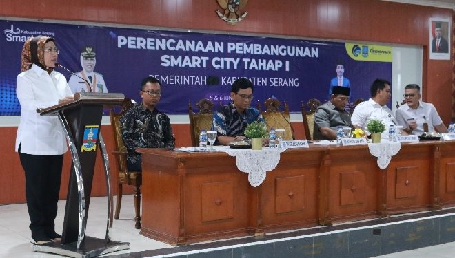 Pemkab Serang Susun Rencana Pembangunan Smart City