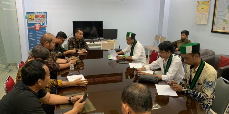 Audensi di BBWS-C3 Banten Tak Memuaskan, HMI Cabang Pandeglang Ancam Proyek dI Cimoyan Laporkan Ke Kejagung RI Dan KPK RI