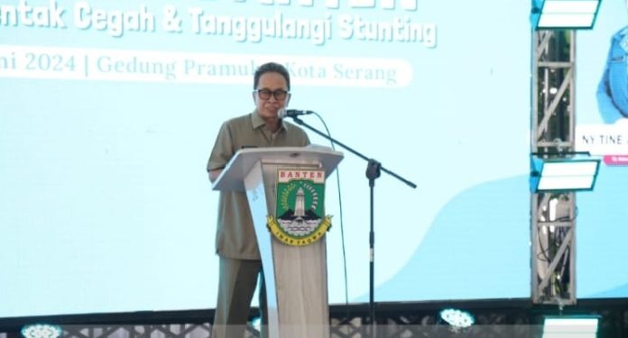 Pj Walikota Serang Mohon Bantuan Titik-Titik Air Bersih di Gertak Cetting, Kadinkes Provinsi Banten: “Dari Data by Name by Address Angka Stunting Jauh Berkurang”