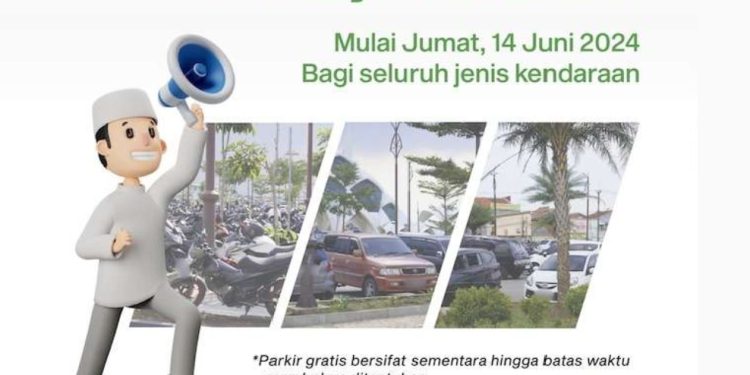 Mulai 14 Juni Parkir Kendaraan di Masjid Al-Jabbar di Gratiskan