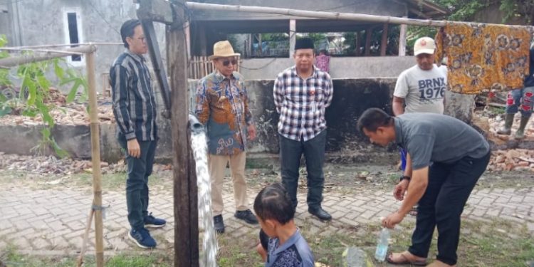 Pj Walikota Apresiasi Kolaborasi Semua Pihak Dalam Beri Bantuan Pengeboran Sumber Air Bersih Untuk Masyarakat.
