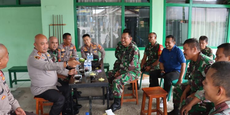 Kapolres Serang Gelar Ngariung Iman Ngariung Aman di Markas Koramil Ciruas