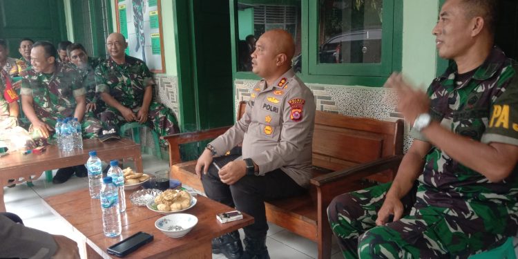 Ngariung Iman Ngariung Aman, Kapolres Serang Kunjungan Markas Koramil Kragilan