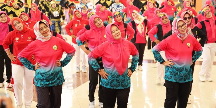 Perwosi Banten Gelar Lomba Senam Kreasi