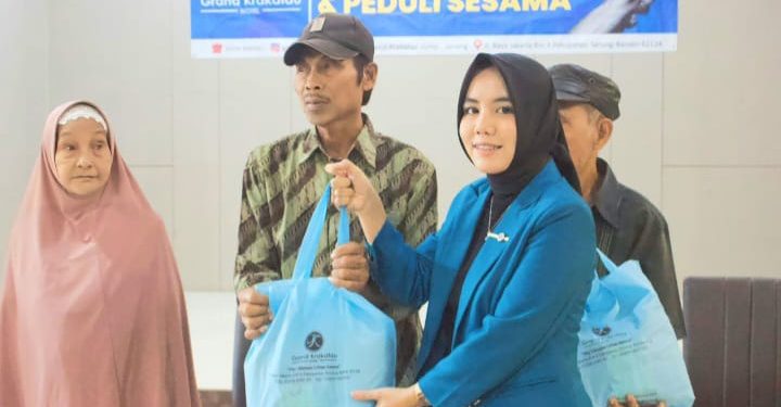 Idhul Adha Perusahaan Grand Krakatau Berbagi Kasih Lewat 60 Paket Sembako Bagi Masyarakat