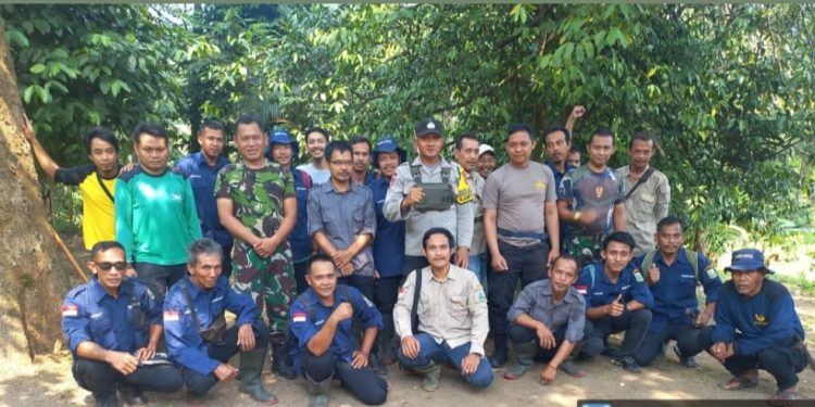 DLHK Provinsi Banten Melakukan Patroli Bersama di Taman Hutan Raya ( TAHURA)