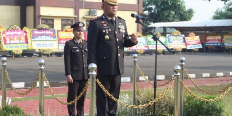 Kapolres Serang Pimpin Upacara HUT Bhayangkara Ke 78, Tahun 2024