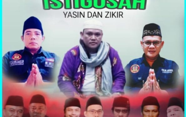 Gelar Istighosah yasin dan Dzikir di pimpinan Ustadz bahrul hayat Al-buchori dan Artis Sukri Jambul bppkb dpac Rajeg