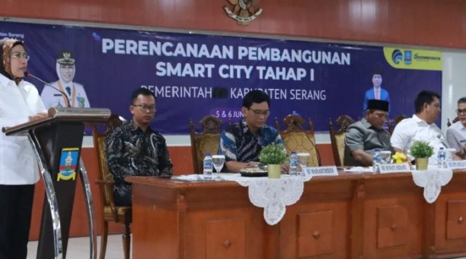 Pemkab Serang Susun Rencana Pembangunan Smart City
