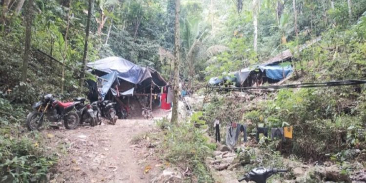 Aparat Penegak Hukum Polres Lebak Polda Banten Diminta Tangkap Oknum Penambang Emas llegal