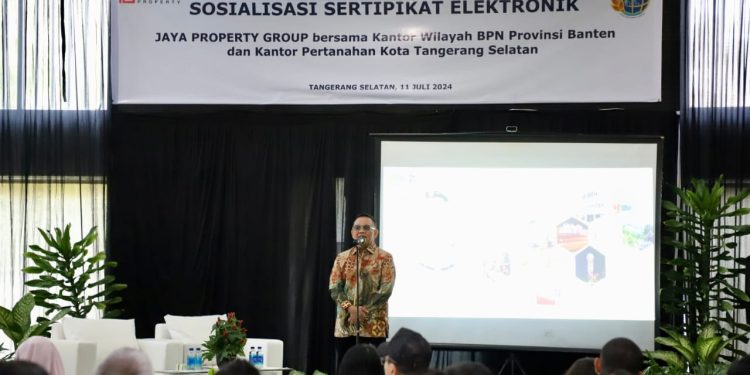 Kanwil BPN Banten Sosialisasikan Sertipikat Elektronik, Berikut Cara Cek Keasliannya