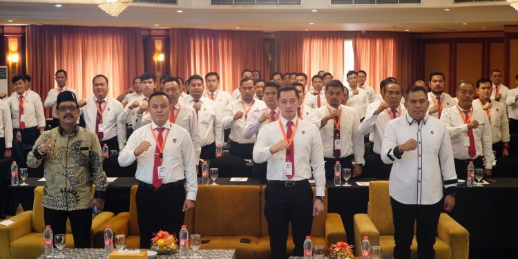Satreskrim Polres Serang Hadiri Rakernis Gakkumdu dan Persiapan Pilkada Serentak