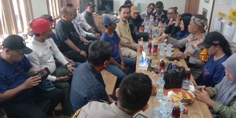 Gelar program Ngariung Iman Ngariung Aman Dengan Jurnalis MOI, Kapolres Serang Tekankan Kondusifitas Kamtibmas