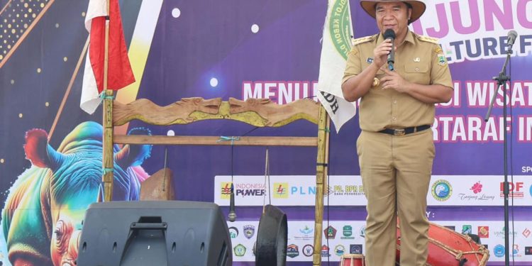 Pj Gubernur Banten Al Muktabar Siapkan Sarana Prasarana Dukung Geopark Nasional Ujung Kulon
