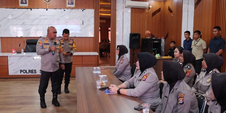 Kapolres Serang Sebut Peran Polwan Lebih Hebat Dari Polki