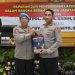 Penyerahan Pataka Polda Banten Warnai Upacara Welcome dan Farewell Parade Kapolda Banten