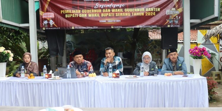 KPU Kabupaten Serang dan IPPNU Gelar Sosialisasi Pemilih untuk Pilkada 2024