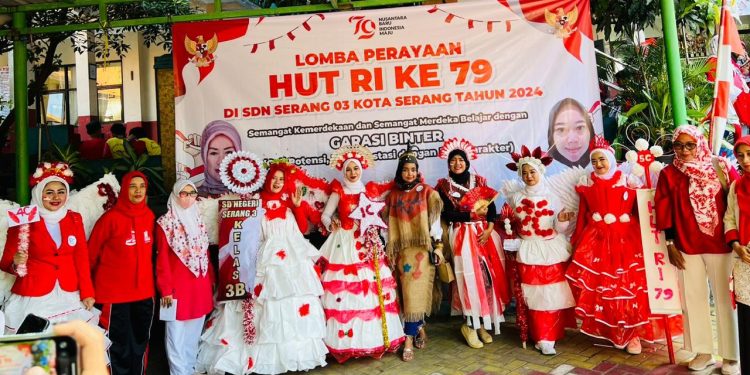 KELUARGA BESAR SDN Serang 03 Kota Serang Gelar HUT RI Ke 79/2024 Dengan Adakan Berbagai Lomba, Puluhan Hadiah dan Doorprize