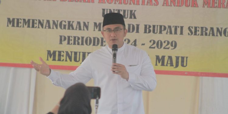 Balon Bupati Serang Andika Hazrumy Banjir Dukungan, Ulama dan Kiyai Sepuh Merestui dan Mendoakan