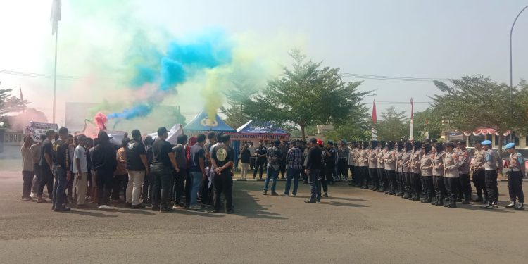 Polres Serang Gelar Sistem Pengamanan Kota (Sispamkota) Jelang Pilkada 2024