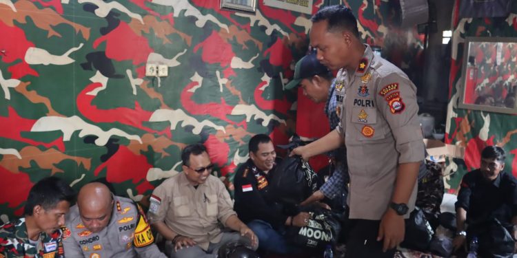 Jalankan Commander Wish Kapolda, Kapolres Kunjungi Markas Ormas dan Masyarakat Cikande