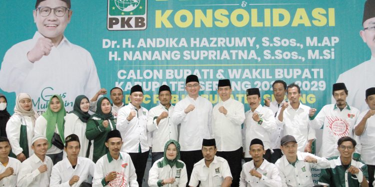 Deklarasikan Andika-Nanang, PKB Akan Kerahkan 29 PAC se-Kabupaten Serang