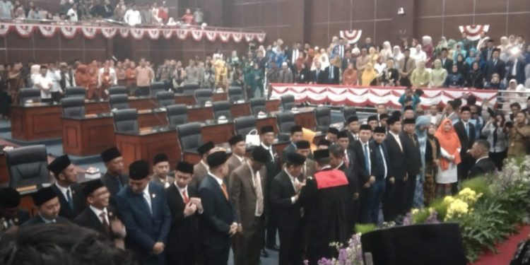 45 Anggota DPRD Kota Serang Masa Bakti 2024-2029 Resmi Dilantik