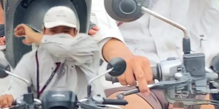 Viral di Medsos, Pelaku Onani Sambil Kendarai Motor Ditangkap