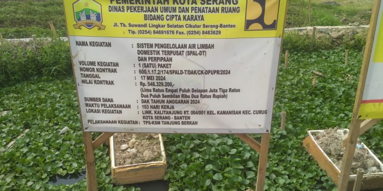 Pembangunan SPAL Kalitanjung Di Duga lewat Batas Kontrak