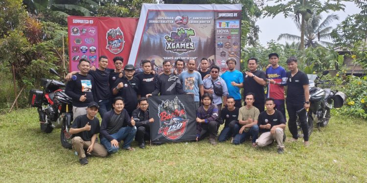 Anniversary CB150X CHAPTER BANTEN Digelar Di Bumi Perkemahan Cihanjuruan Pandeglang-Banten