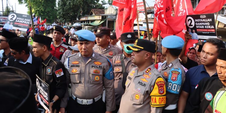 Polres Serang Amankan Jalannya Pengundian Nomor Urut PilBup Kabupaten Serang