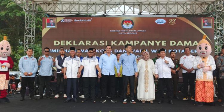 Deklarasi Kampanye Damai Pemilihan Walikota dan Wakil Walikota Serang.