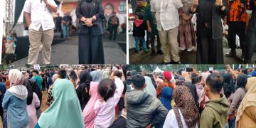 Calon Bupati dan Wakil Bupati Pandeglang, Gegerkan Rapat Umum Di Lapangan Mandalawangi