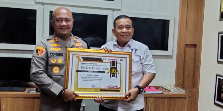BPI KPNPA RI Kunjungi Polres Serang Dalam Rangka Membangun Kemitraan