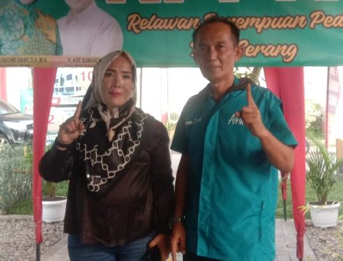 Relawan Perempuan Pecinta Kota Serang (RPPKS) Deklarasi dan Mendukung Airin Jadi Gubernur Banten