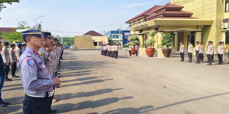 Polres Serang Siaga 1, Jelang Pelantikan Presiden dan Wakil Presiden RI Terpilih.