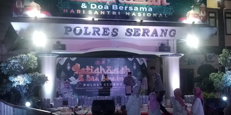 Polres Serang Gelar Hari Santri Nasional dan Doa Bersama
