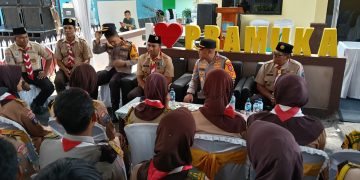 Kapolres Minta Pelajar Pramuka Harus Jadi Pelopor Anti Kenakalan Remaja dan Tawuran