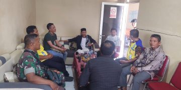 Babinsa Koramil 0602-16/Ciruas Hadiri Rapat Koordinasi Terkait Rencana Pembangunan Irigasi