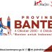 Dinas Pendidikan Dan Kebudayaan Provinsi Banten Mengucapkan Selamat HUT Provinsi Banten Ke-24