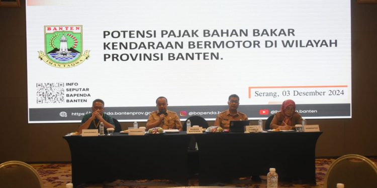 Bapenda Banten Gelar Rapat Konsolidasi PBBKBTingkatkan Pendapatan Daerah Melalui Pajak Bahan Bakar Kendaraan Bermotor