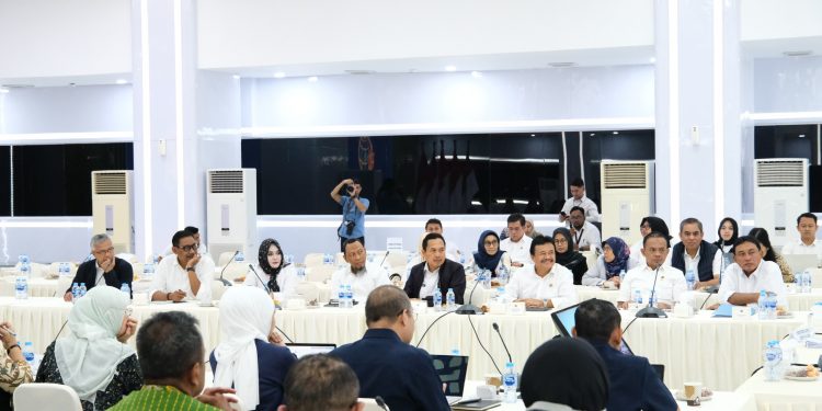 Jalankan Tiga Tugas Prioritas dari Presiden, Kementerian ATR/BPN Adakan Rapat Penanganan Isu Strategis Bersama BUMN