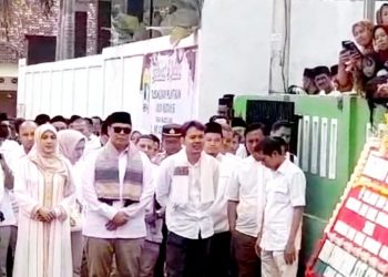 HUT Gerindra ke-17 di Iringi Kemenangan Prabowo, Andra Soni dan Budi Rustandi