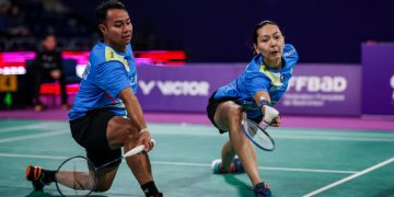 Hasil All England Open 2025 – Sempat Kalah di Gim Pertama, Pasangan Rehan/Gloria Taklukkan Murid Nova Widianto