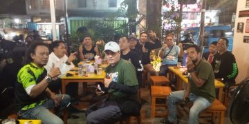 Puri Serang Hijau Bikers Club (PSHBC),Gelar Bukber Di Kedai Mang Ewok