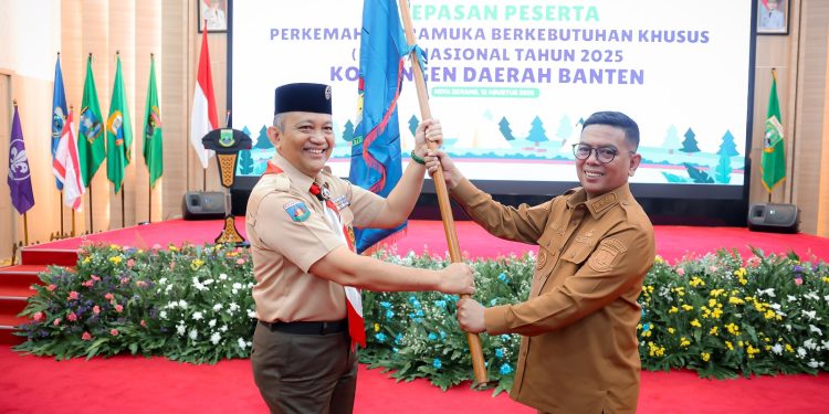 Lepas Kontingen PPBKN 2025, Gubernur Banten Andra Soni: Semua Anak Istimewa, Bawa Nama Baik Daerah