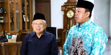 Wakili Pemerintah, Nusron Antar Undangan Upacara Peringatan HUT 80 Tahun Kemerdekaan RI untuk Wapres ke-13 K.H. Ma’ruf Amin